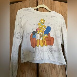 Simpsons T-shirt, long sleeve